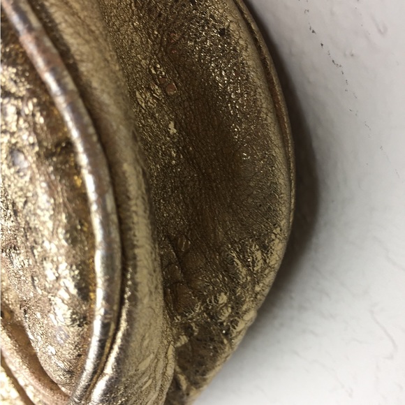 Lauren Merkin: Gold Leather purse - Picture 4 of 11